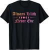 Lilith Inspired Mystical Goth T-Shirt - Witchcraft & Enchantment Design