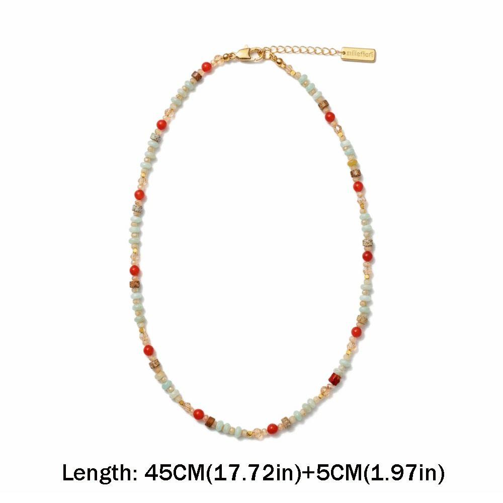 Elegante Steinkette Schlichter Damenschmuck Neue Schlüsselbeinkette Halsketten Geschenke