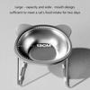 Raised Cat Bowls Elevated 15° Dog Bowls Stable Pet Supplies  for Puppy and Cat
