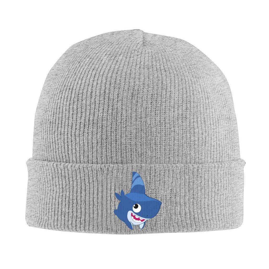 Funny Shark Dog Warm Knitted Cap Winter Knit Bonnet Hat Skullies Beanies Hip Hop Caps for Unisex