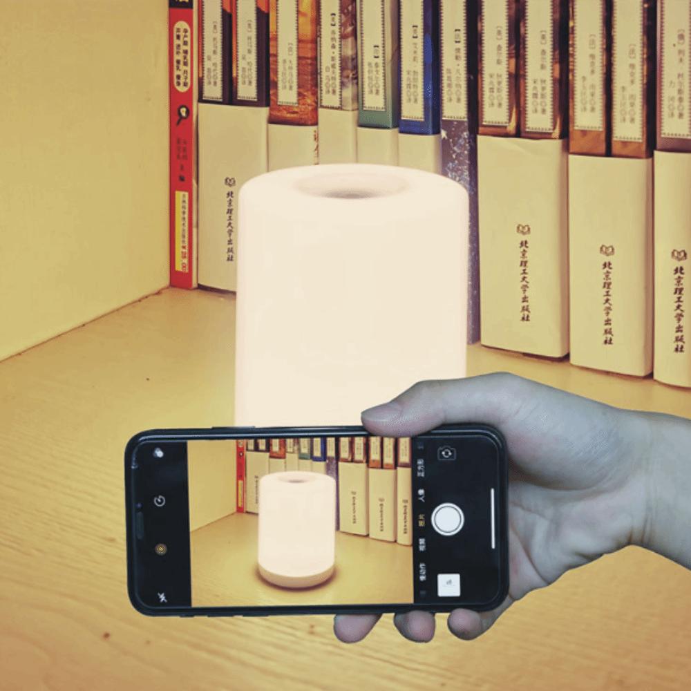 Dimmable Table Touch Night Light LED Home Study Sleep Lamp Rechargeable Bedside Lamp Bathroom