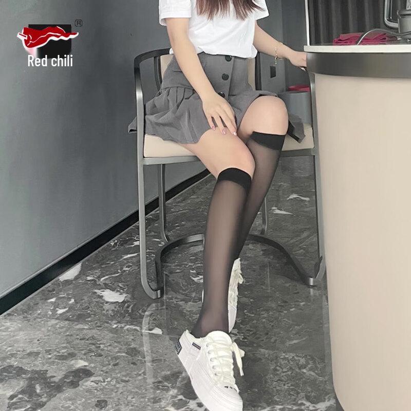 Red Pepper Women's JK Style 30D Mid-Calf Silk Stockings