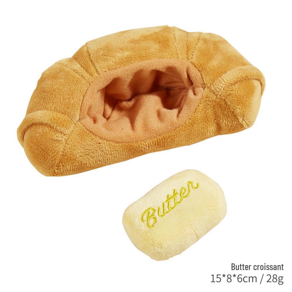 Plush Sound-Making Teething Dog Toy - Bite-Resistant, Self-Amusement for Small To Large Breeds