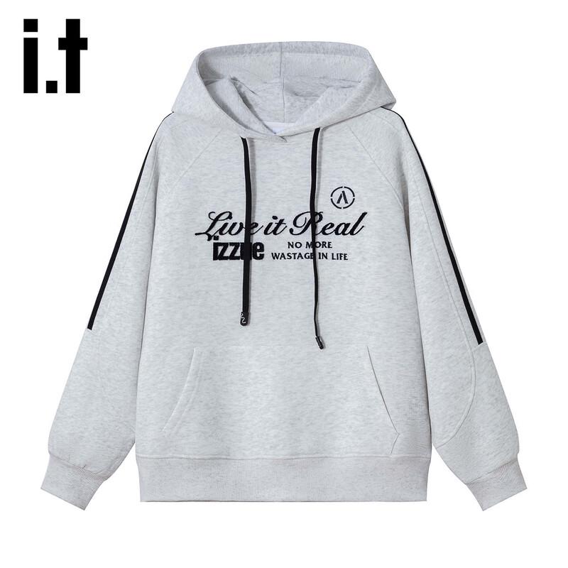 

Izzue Women s Embroidered Hooded Sweatshirt L