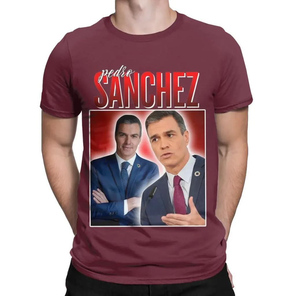 PEDRO SANCHEZ T-shirts Vêtements Hommes Femmes 100% Coton Vintage T-shirt Manches Courtes Hauts Adulte