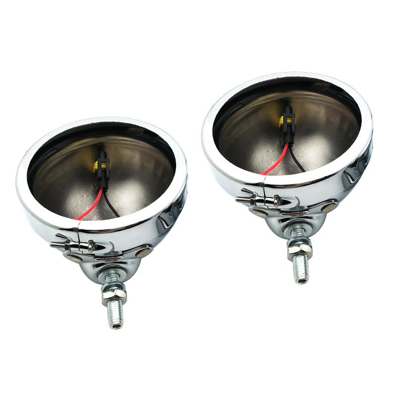2pcs 30W 4.5 Inch Motorcycle Led Fog Light 6000K DRL Led Headlamp for Harley Moto Motorbike Working Lighting Bulb for Car ATV .