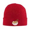 Kawaii RaUnisex Bowl Warm Knitted Cap Winter Knit Bonnet Hat Skullies Beanies Hip Hop Caps for Unisex