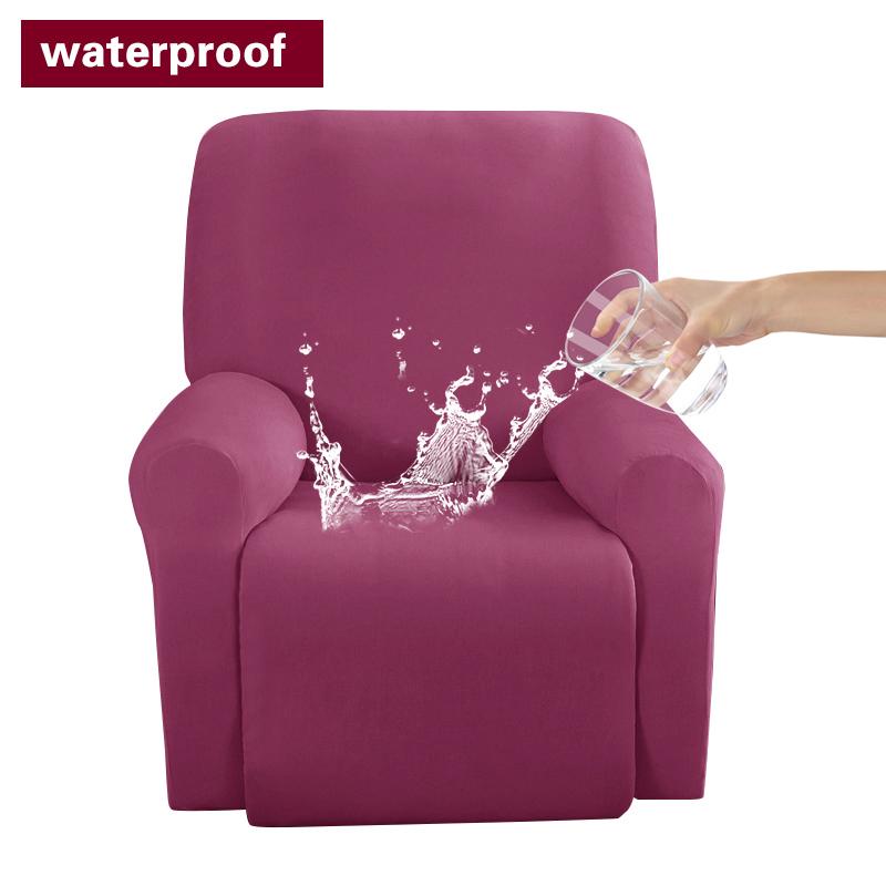 Water-Repellent Split Recliner Chair Cover Elastic Armchair Cover Single/Loveseat/ Sofa Non-Slip Sofa Covers For Living Room