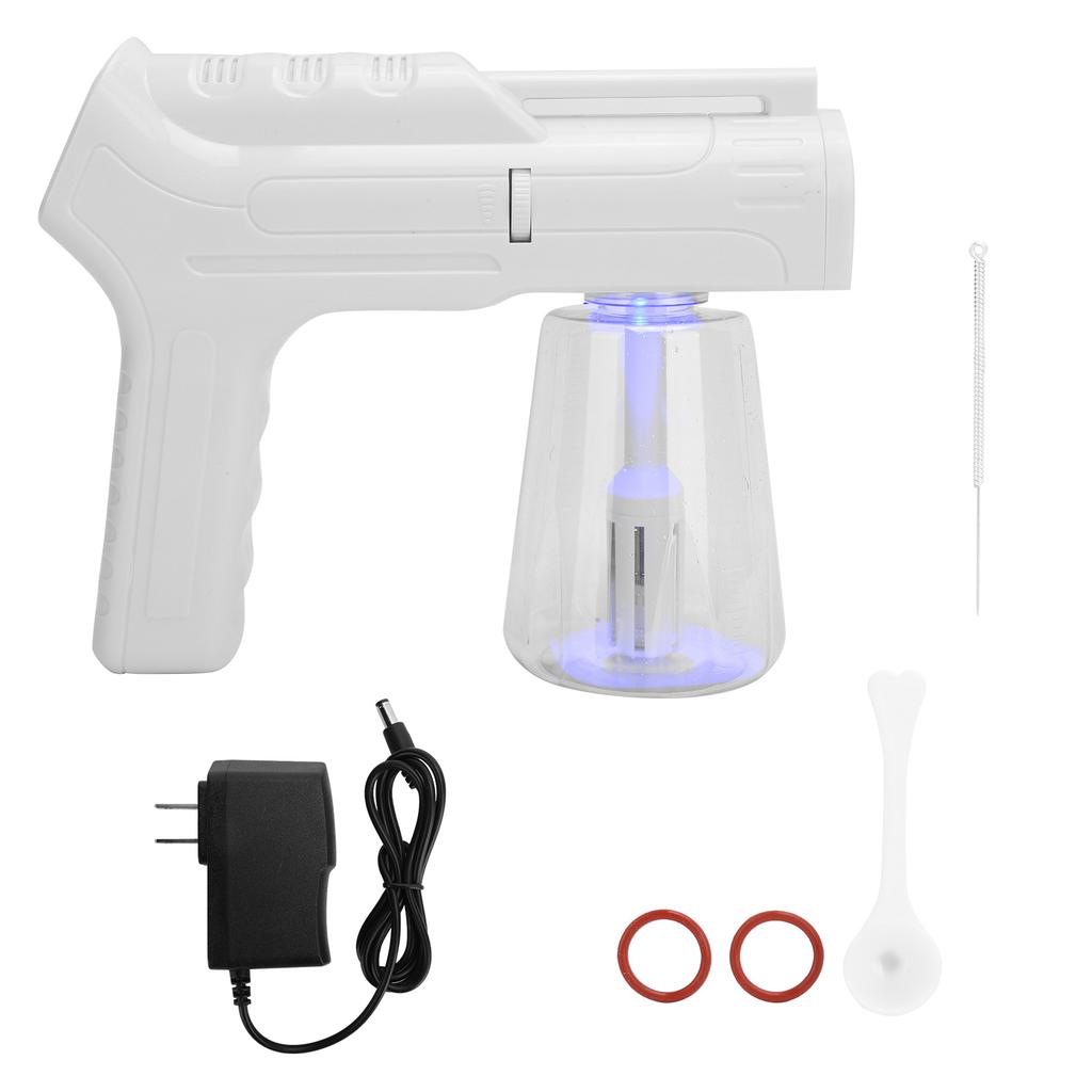Blue Light Sprayer Handheld Wireless Charging Nanometer Mist Cleaning Atomizing Sprayer (450ml)US