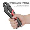 7/9/10 Inch Heavy-Duty Universal Pliers Multifunction  Manual Fixed Jaw Clamp Tool F Durable Locking Pliers Hand Tools