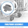 Dishwasher Lower Bottom Basket Wheels For Bosch For Neff For Siemens Dishwasher Spare Parts Lower Rollers Dishwasher Wheels