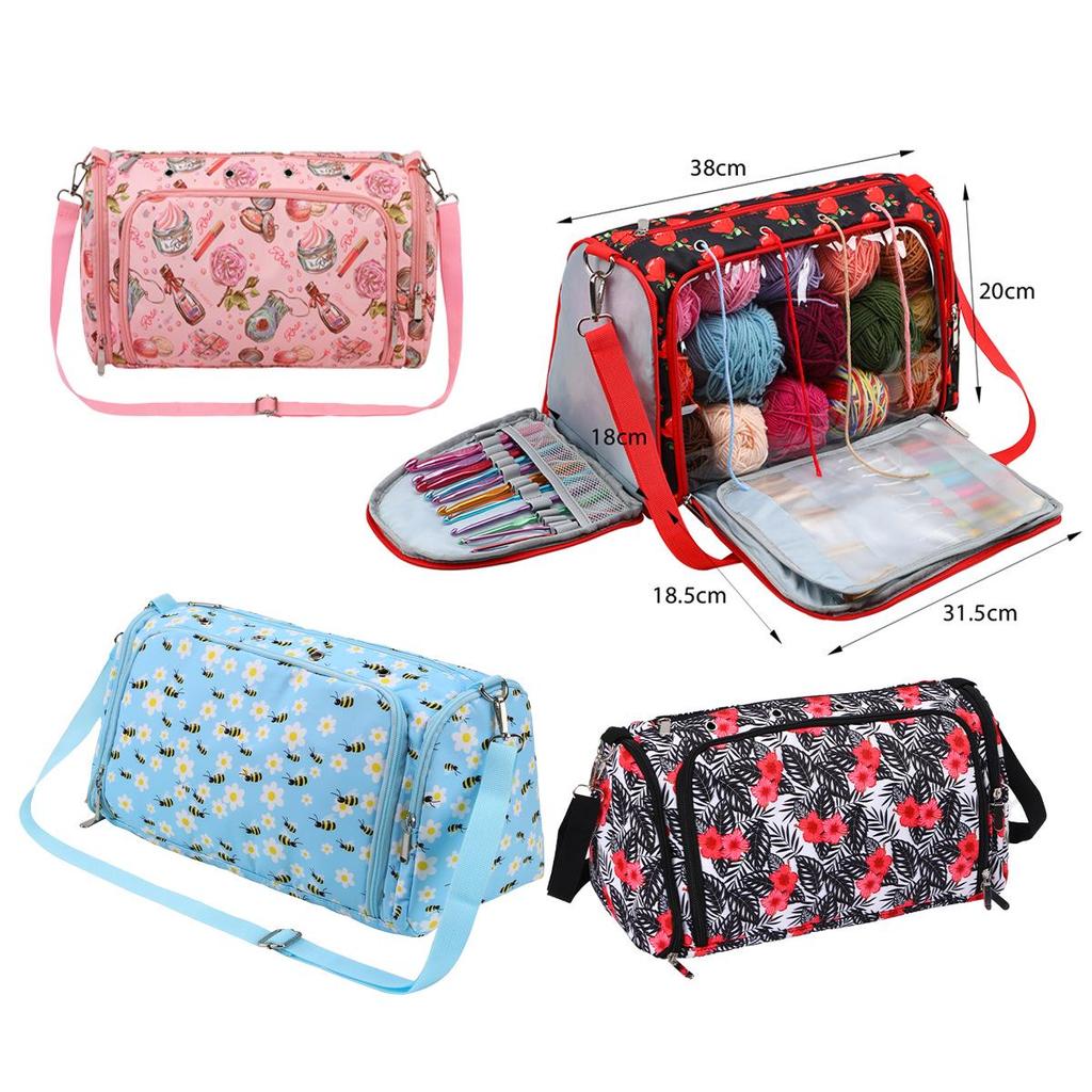 Multifunctional Yarn Storage & Knitting Tool Handbag