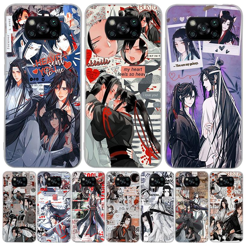 Mo Dao Zu Shi MDZS Manga For Xiaomi Poco X7 X6 X5 X4 Nfc F7 Ultra F6 F5 Pro Phone Case F4 Gt F3 M6 M5 M4 M3 5G Fundas Cover Coqu