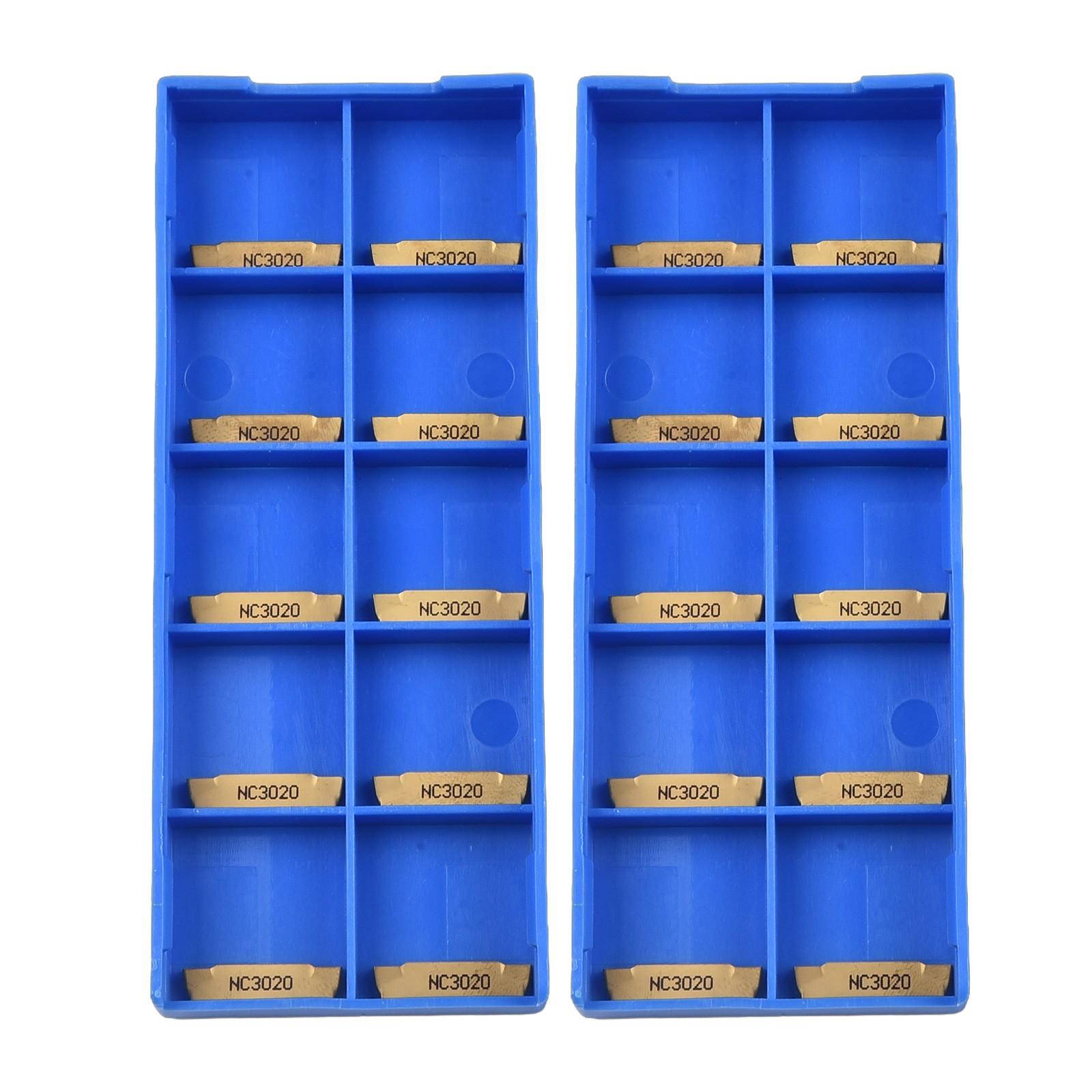 

20Pcs MGMN150-G PC9030 1.5mm Cutting Carbide Turning Inserts For MGEHR MGIVR