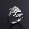 Adjustable Unisex Punk Rock Guitar Ring Plated Copper Band Retro Style Finger Men Women