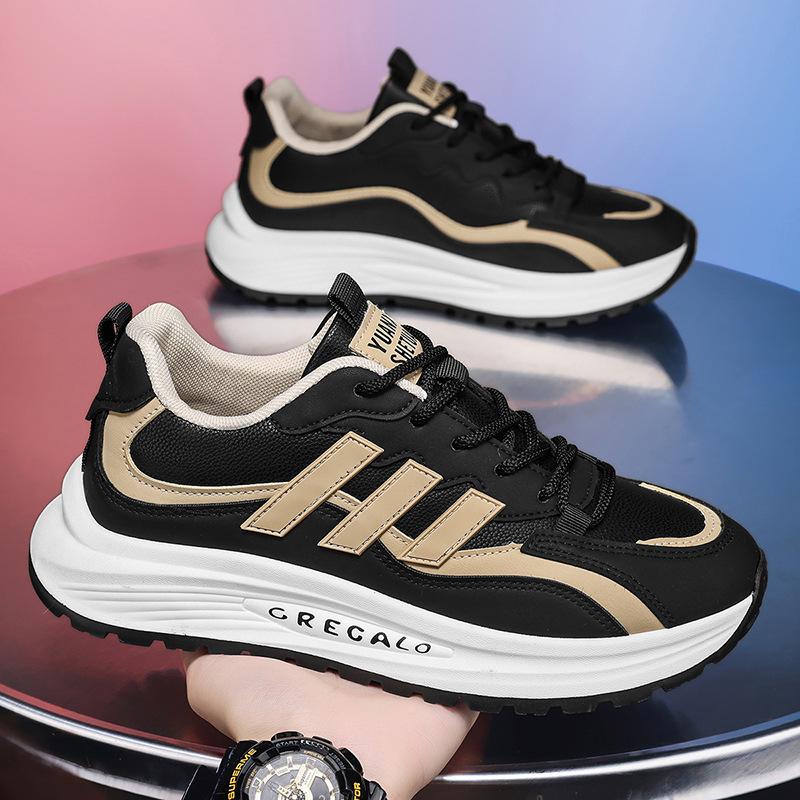Herrenschuhe, Sportschuhe, neue atmungsaktive Dad-Schuhe für Herren im Frühling, männliche Studenten, tägliche Freizeitschuhe, Herren
