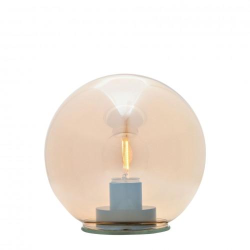 Clear Glass Ball with LED Lights - Small