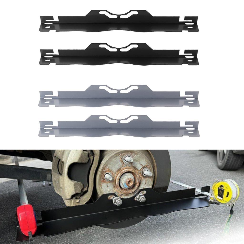 2Pcs Car Wheel Alignment Tool DIY Toe Alignment Plate for Vehicle Truck