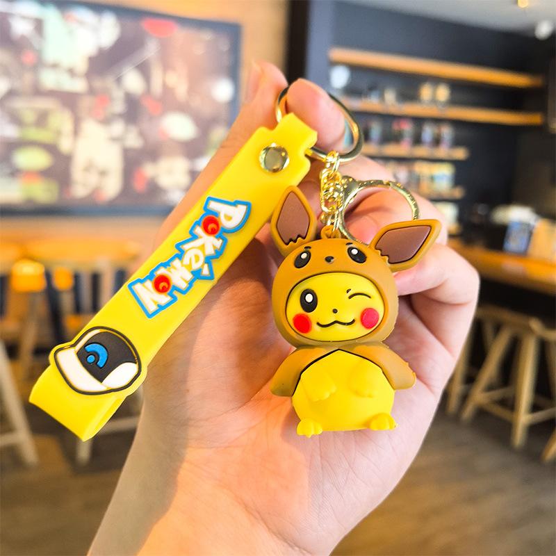 

Dress-up Pikachu Keychain Cartoon Cute Doll Machine Street Stall Blind Box Gift Wholesale Personalized Gifts Y2k Fashion Toys