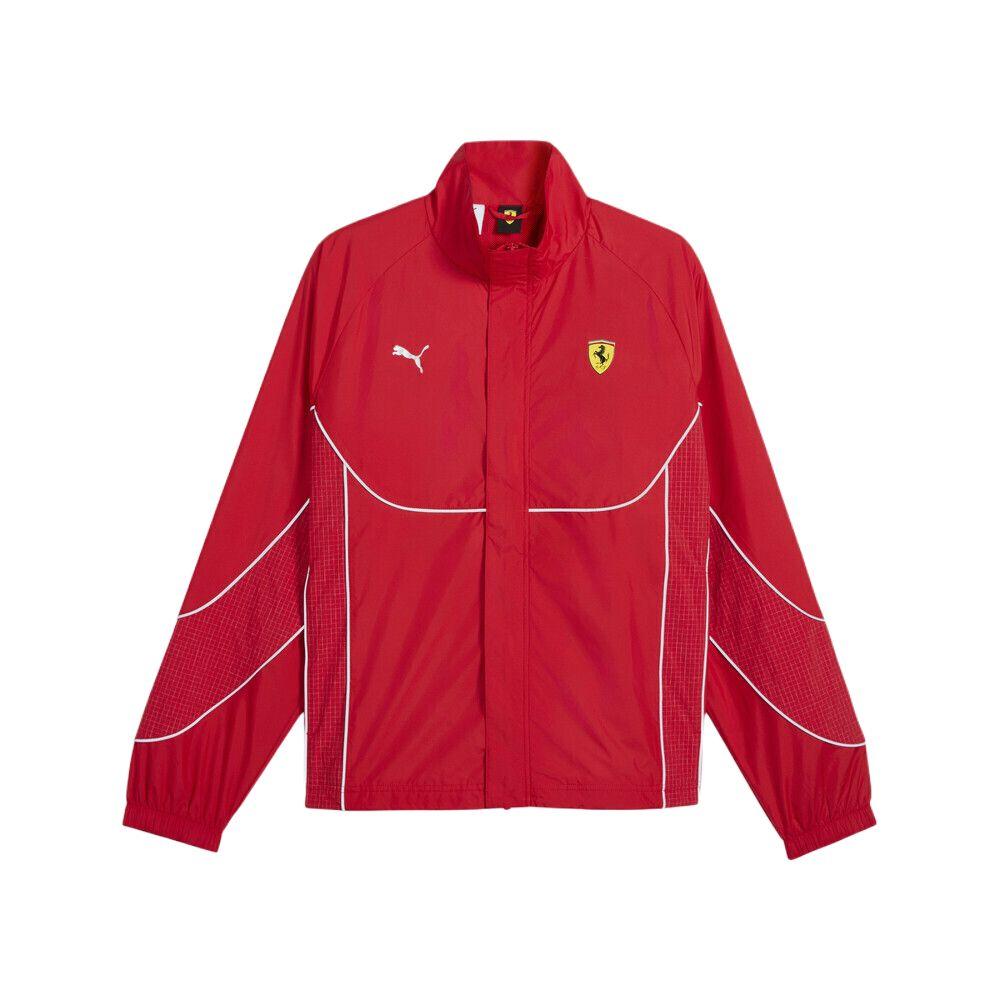 Puma X Scuderia Ferrari Тканая Удобная Спортивная Повседневная Куртка Мужская Куртка 63422702 XL