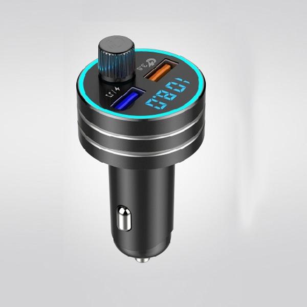 Car FM transmitter auxiliary modulator Bluetooth connection speaker car kit mp3 player adapter with 5V / 2A fast charging