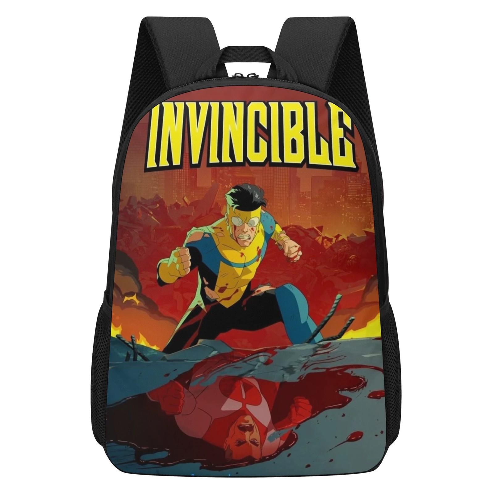 

Повседневная сумка через плечо с рисунком из мультфильма для учеников младших классов средней школы, рюкзаки большой вместимости One Size