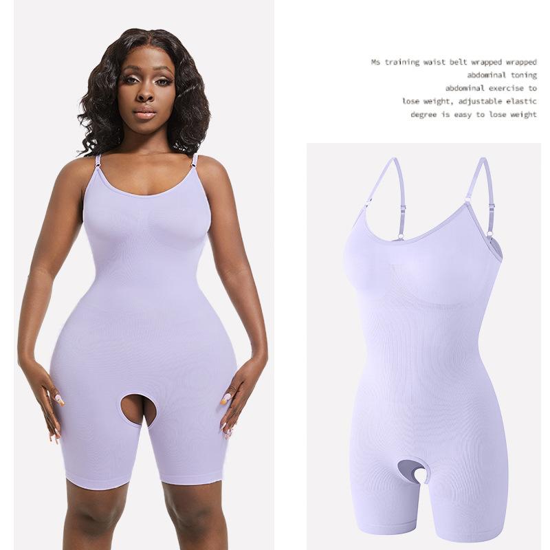 Womens One Piece Full Body Shaper Thin Tummy Control Butt Lifting Postpartum Shapewear