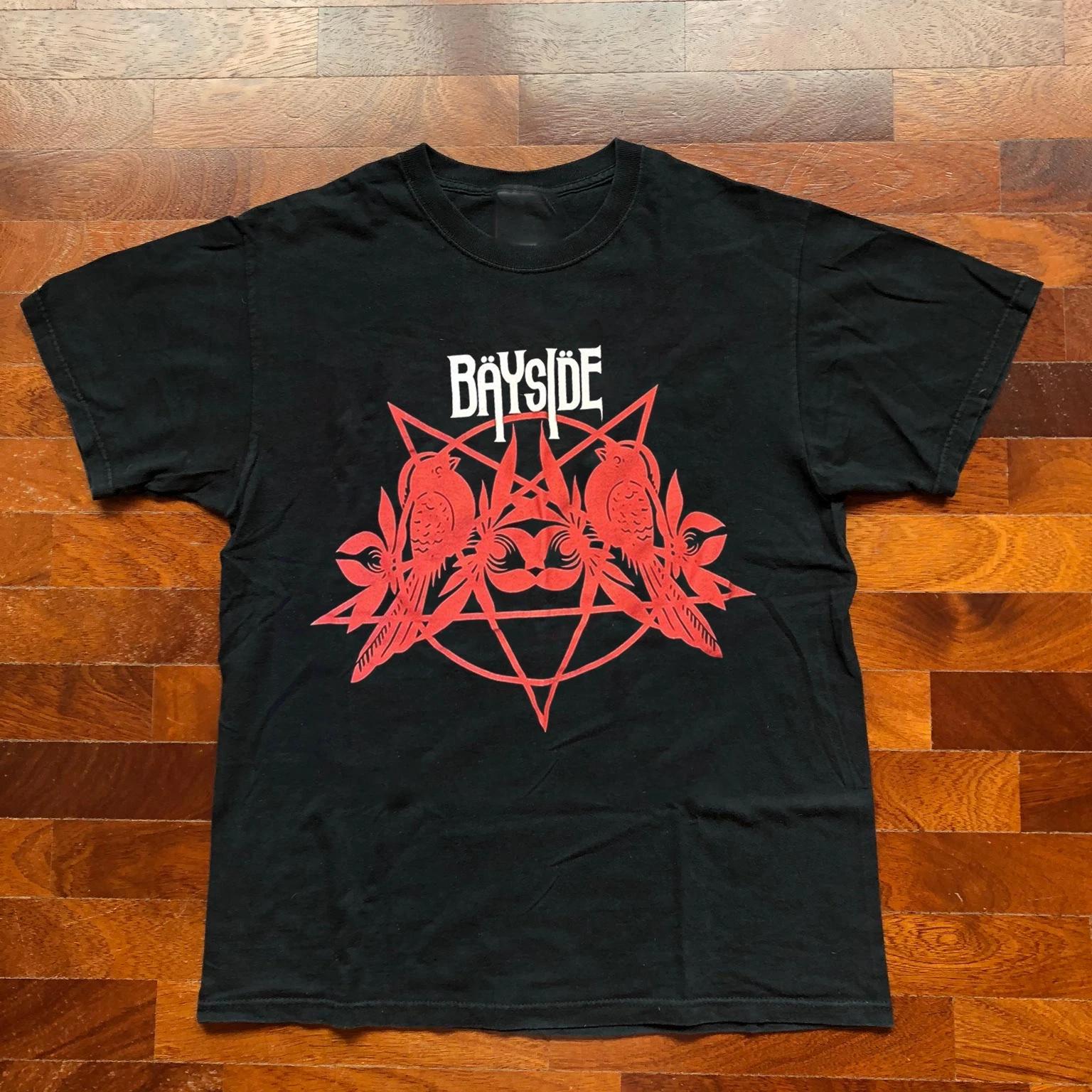 NEW BAYSIDE Band Gift For Fans Black All Size Unisex Shirt streetwear S