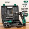 Lulin Cordless Electric Drill & Screwdriver Kit CN Plug (adapter Included)