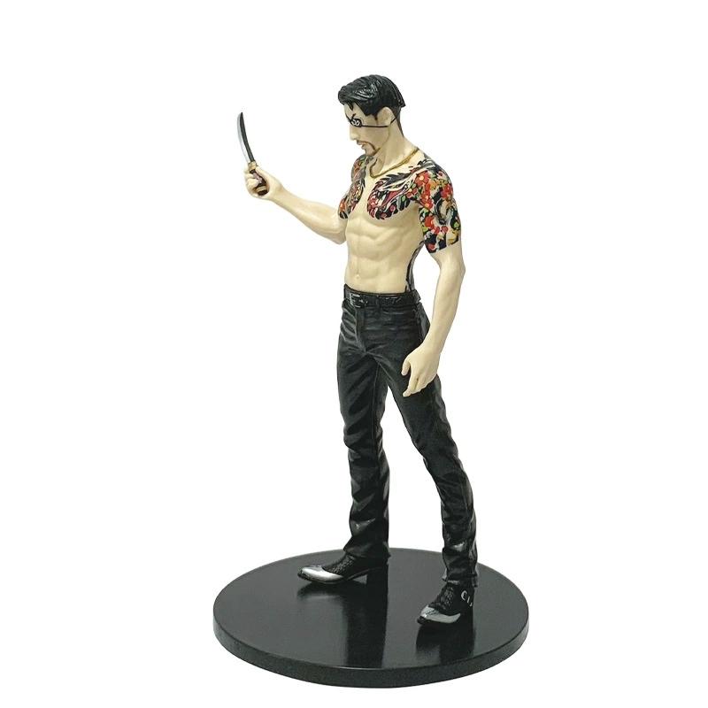 17Cm Yakuza Game Anime Figure Goro Majima Kiryu Kazuma Yakuza Action Figures Figurine Pvc Collection Model Toys Halloween Gift