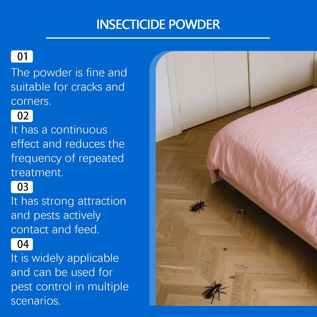 Insecticide Powder; Strong Insecticide; Household Insecticide; Cockroach And Ant Insecticide Powder Household Strong Cockroach Killing Powder