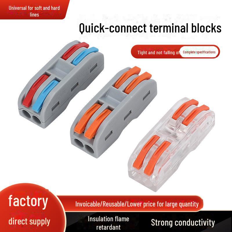 PCT-222 Dual Input/Output Universal Quick Wire Terminal