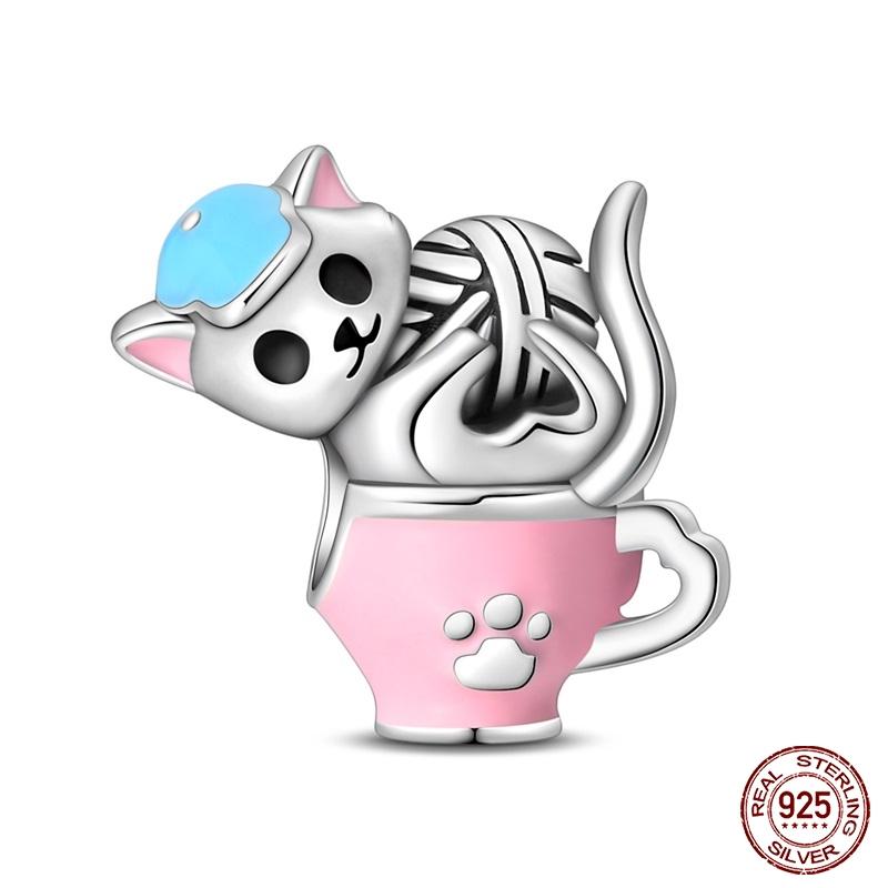 New Copper Fashion Glowing Space Astronaut Spaceship Charms Beads Fit Brand Original Bracelet Diy Jewelry Gift