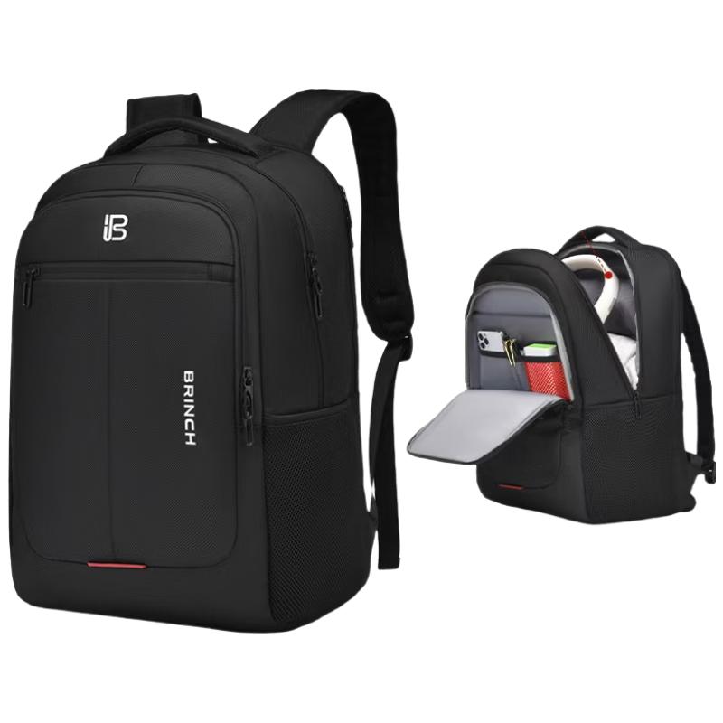 BRINCH Men's Business Anti-Shock Laptop Backpack