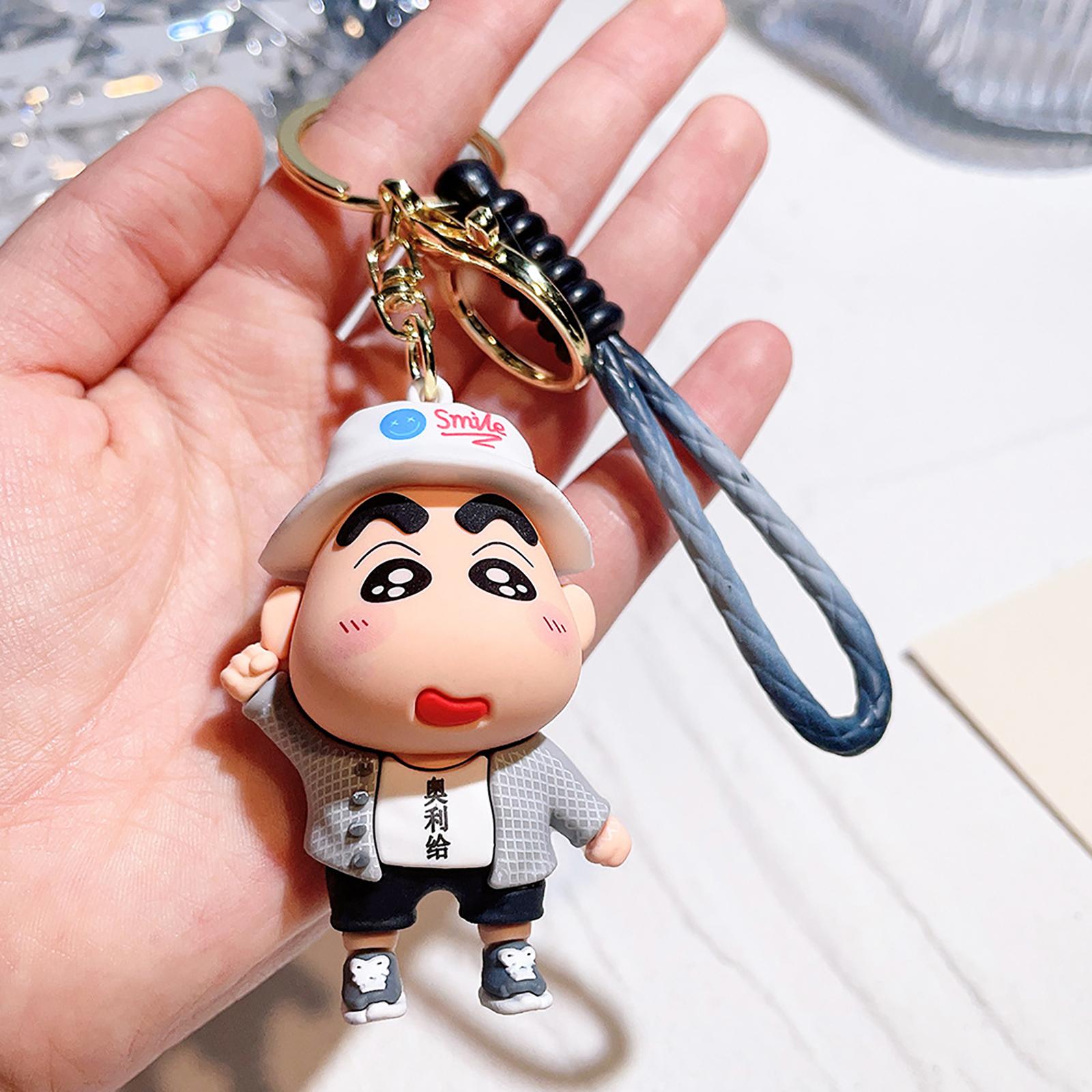 

Аніме Ключовий ланцюжок Крейон Шин-Чан Мультяшний Смішний Брелок Підвіска Милий Декор для Сумки Подарунок