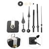 12pcs/set Wall Clock Quartz Movement Motor Mechanism Long Spindle Hands Repair Kit Movement Clock Mechanism Parts Clock Parts
