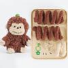 Colorful Chenille Stems Pipe Handmade Squirrel&Orangutan&Fox&Hedgehog Plush Twist Sticks DIY Material Package for Kids&Adult