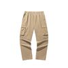 Comfortable Casual Simple Solid Color Loose Versatile Work Pants Men Bottoms Light-Beige 152528519-1