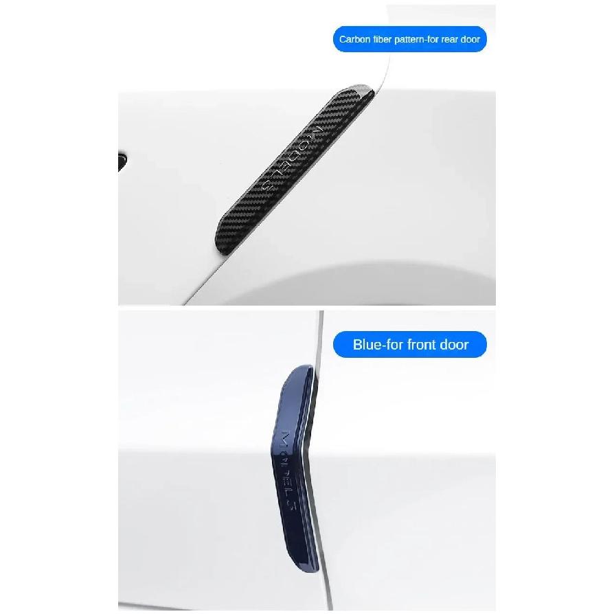 For Tesla Model Y Juniper 2025 Door Protector Strip Anti-Collision Model 3 Door Side Edge Protection Sticker Guard Accessories Interior Mirrors 6