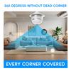 V380pro Wireless 360° Fisheye Panoramic Bulb Camera with E27 Base