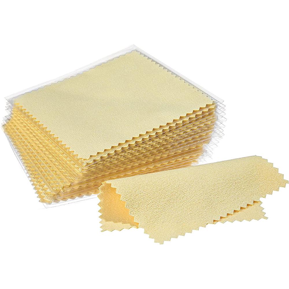 Silver Jewelry Maintenance and Cleaning, Pure Silver Jewelry, Watch Polishing Cloth, Double-sided Velvet Cloth, Wiping Cloth