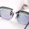 1Pc Single Clipping Polarized Rectangle Sunglasses Lenses For Myopia Hyperopia Eyeglasses Extra Clip On Sunlens Flip-Up Clip