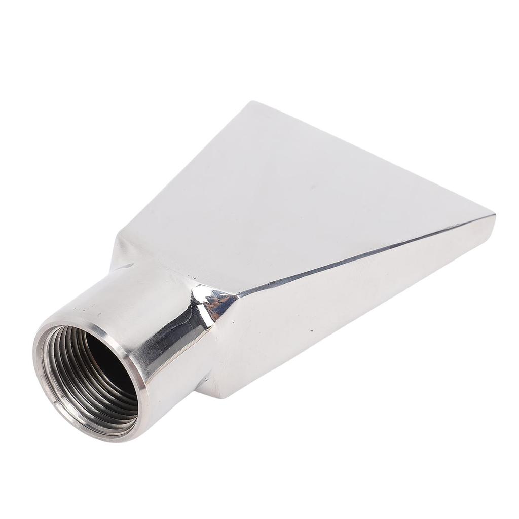 Fan Shaped Fountain Spray Nozzle Flat Duck Bill Fountain Sprinkler Nozzle 3 4 Inch Thread for Garden Pond