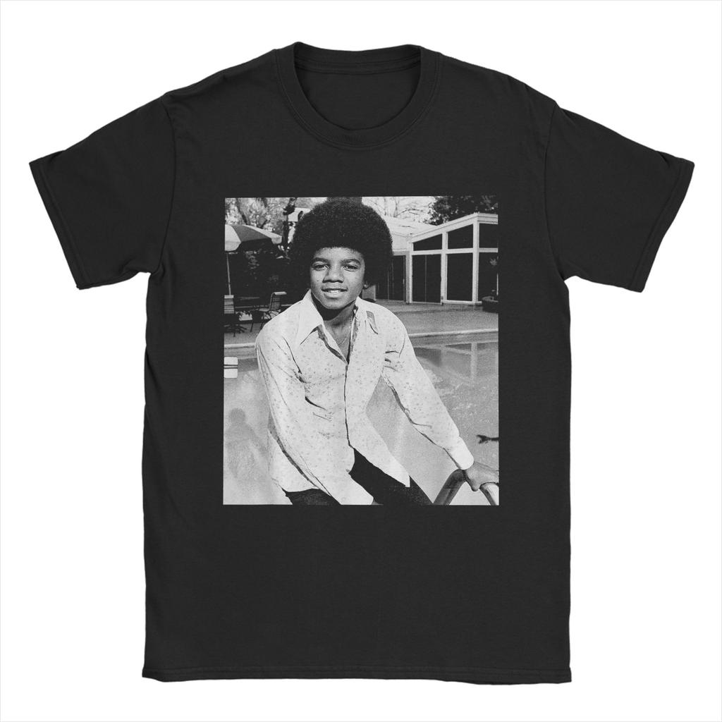 Jackson at LA Home T Shirt Summer Fashion T Shirts Cotton Crew Neck Oversize Clothes Short Sleeves Street Style Tops