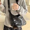 Large Capacity Bag Women's New Autumn and Winter Retro Fashion Shoulder Bag Niche Versatile Tote Bag