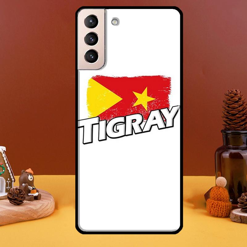 Custodia per Telefono Bandiera del Tigray Per Samsung Galaxy S21 S22 Ultra Note 20 S8 S9 S10 Note 10 Plus S20 FE Fundas