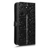 For TCL 503 Wallet Case Dot Pattern Imprint PU Leather Phone Cover