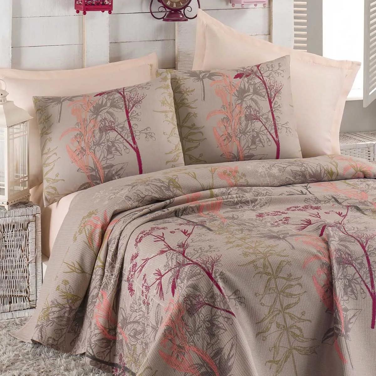 

Комплект пике с двойным принтом Urla Beige