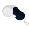 5X Pocket Magnifying Glass With Led Light Handheld Jewelry Loupe Keychain 45Mm Illuminated Coins Magnifier For Jewelers Senior