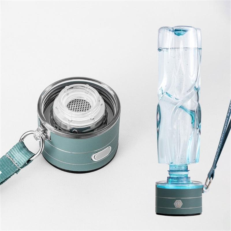 Hydrogen Water Generator Improve Water for Office Home Travel Outdoor, 1.5L Hydrogen Water Bottle with Water Ionizer